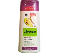 Alverde Champú reparador de mantequilla de karité y aguacate sin silicona 200ml
