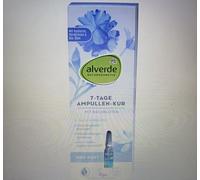 alverde Cosmética natural 7 días cura en ampollas Cualquier piel, 7 ml