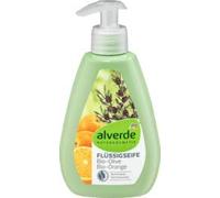 alverde Natural cosmético - Jabón líquido olivo de naranja, 1 x 300 ml