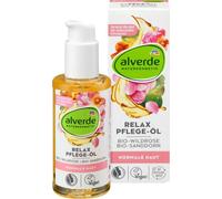 alverde Natural Cosmétik Aceite corporal Relax de rosa salvaje, espino amarillo, 1 x 100 ml