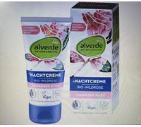 alverde NATURKOSMETIK Crema de Noche Rosa Salvaje, 50 ml