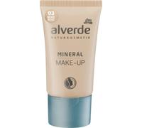 alverde NATURKOSMETIK - Maquillaje mineral dorado miel 07, 30 ml