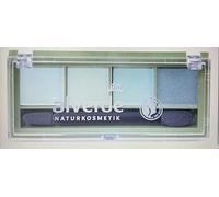 alverde NATURKOSMETIK Quattro 96 Luxury Jade - Paleta de sombra de ojos, 4 g