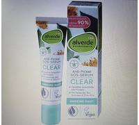alverde NATURKOSMETIK - Sérum antiespinillas y té verde, 15 ml