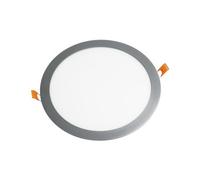 Alverlamp DL06PL60AL - Downlight led empotrar smd redondo 6w 6000k aluminio