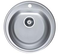 Alveus Form fregadero de acero 51x51 cm 1116757