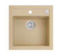 Alveus Formic fregadero de granito 52x51 cm beige 4402055