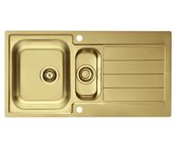 Alveus Monarch fregadero de acero 98x50 cm dorado 1078566