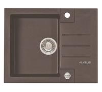 Alveus Rock fregadero de granito 59.5x47.5 cm marrón 4213003