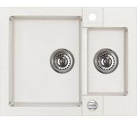Alveus Rock'n'Roll fregadero de granito 59.5x47.5 cm blanco 1218011