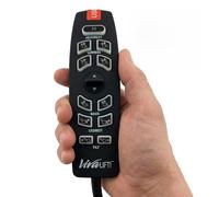 AlveyTech Mando a distancia para silla reclinable VivaLift Ultra PLR4955 de 13 botones, repuesto remoto reclinable de 5 pines con inclinación, lumbar, reposacabezas, interruptor de palanca con botón