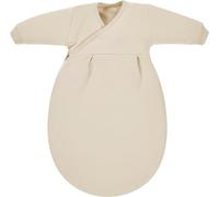 Alvi Baby Mäxchen - Saco de dormir para bebé (100% algodón orgánico), beige, 1 mes