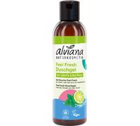 alviana Naturkosmetik Gel de ducha Feel Fresh Lima y Menta Bio - 250 ml alviana Naturkosmetik
