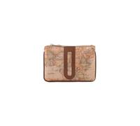 Alviero Martini 1A olsa Highland Soft, 20 x 13 x 0,5 cm, Chestnut, porta tarjetas con cremallera