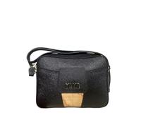 Alviero Martini 1A olso bandolera mujer, Geo Classic/Geo Black, tejido con estampado, correa ajustable, bolsillo interior con cremallera