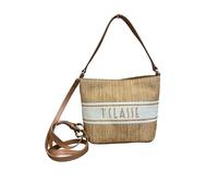 Alviero Martini 1A olso bandolera mujer, tejido con estampado, correa ajustable, 22 x 10 x 12 cm