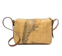 Alviero Martini 1a classe D0276000, Bolsa de Mensajero para Mujer, Multicolor (Naturale), 6x15x21 Centimeters (W x H x L)