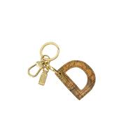 Alviero Martini 1a Classe - Elegante Llavero de Cuero Beige - Accessories - Mujer - Marrón - ONE SIZE -
