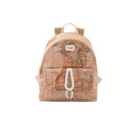 Alviero Martini 1A Classe Mochila Geo Classic, PVC Coated Canvas, bandolera ajustable, 31 x 20 x 7 cm, 4,3 l, casual elegante