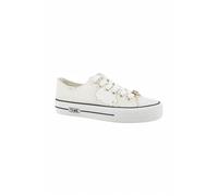 Alviero Martini 1A Classe Zapatillas Platform Mujer - Blanco Modelo 1158 1158 Tejido, Color blanco., 37 EU