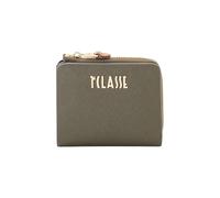 Alviero Martini - Cartera de mujer con solapa de PVC 25IL1PO939407, verde oscuro, Talla única