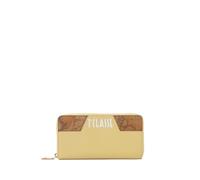 Alviero Martini Cartera zip-around de tela engomada LM PO59 9636 color Banana 0475