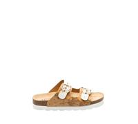 Alviero Martini Chanclas Mujer - Beige 1190 750G Tela, beige, 39 EU