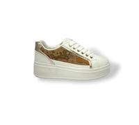 Alviero Martini Prima Classe Mujer Zapatos Z1298300B Zapatillas con Cordones, Color blanco., 37 EU