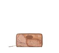 Alviero Martini Soft Fusion cartera cremallera around Cuero L PO15 S578 Color Tobacco 0970