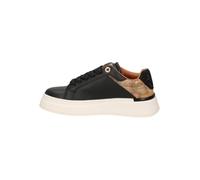 Alviero Martini Zapatillas de mujer Platform 1 Clase Black/Geo Beige 2260 0289 Zapatos deportivos casuales suela goma y tacón 4 cm, Negro , 35 EU