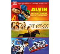 Alvin and the Chipmunks / Flicka / Space Chimps (Triple Feature)