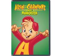 Alvin and the Chipmunks Meet Frankenstein (New Artwork)