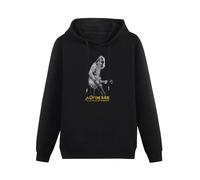 Alvin Lee A Tribute To Guitarist Legend Men's Hoodies Unisex Black Cotton Print Pullover Sweatshirts S