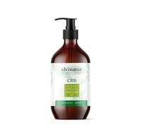 ALVINATUR - Aceite masaje CBD 250ml, Corporal, Masajes relajantes y musculares, Con aceites esenciales, Botella con dosificador