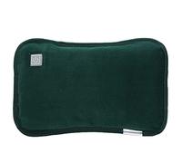 Alvinlite Botella de agua caliente de invierno Recargable Calentador de manos Bolsillo portátil Calor eléctrico Alivio del dolor Bolsa de calentamiento, 11 x 7.5 pulgadas (Negro)