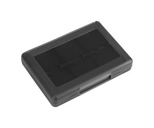 Alvinlite Caja de Tarjeta de Juego de plástico PP 28in1 Caja de Tarjeta de Memoria de Juego de Caja Fija para Nintendo 3DS DSL DSI LL(Negro)