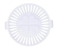 Alvinlite Máquina para Hacer Patatas Fritas en microondas, Bandeja para Hornear Patatas Fritas Blancas, sin Aceite, sin BPA, Bandeja para Hornear para Patatas Fritas y Patatas Dulces