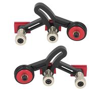 Alvinlite Rueda Guía De Rodillos De Rodamiento, Rodamiento Izquierdo Y Derecho, Prensa De Rodillo, Tabla De Plumas, Rueda Guía De Alimentación para Sierra De Mesa De Fresado De Carpintería