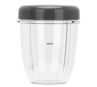 Alvinlite Vaso de repuesto de 18 onzas compatible con batidora eléctrica NutriBullet, vaso de repuesto + tapa, juego de piezas para la batidora Nutri Bullet de 900 W
