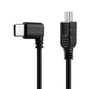 Alvin's - Cable de control para DJI SC2 RS2 RS3 RS3 MINI RS4, USB-C en ángulo recto a MINI-USB Cable de parada para Canon 6D 6D2 5D3 7D 80D 70D 77D 700D 800D 750D 760D 600D