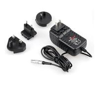 Alvin's Cables 2 Pines Macho a AC Universal Cable de Alimentación con UK EU AU US Plug Adapter Converter para Z CAM E2 Teradek Cube Hollyland Cosmo 600 2M