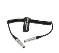 Alvin's Cables 5 Pin Macho a Macho TIMECODE Cable en Espiral para Sound Device Zaxcom DENECKE XL-LL Roll