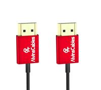 Alvin's Cables 8K HDMI 2.1 Cable 48Gbps Cable HDMI ultrafino de alta velocidad para Atomos Ninja-V 4K-60P 6K-Record, Z-CAM, para Canon-C70, para Sony A7S3|A9|A74 45cm|18inches