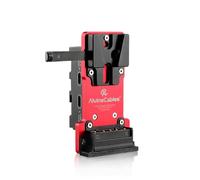 Alvin's Cables Adaptador Corriente NP-F a V-Mount con Pantalla y Entrada/Salida USB-C PD 36W Convierte conexión V-Mount y USB-C a NP-F para baterías Serie L Sony,Dispositivos Atomos,Hollyland,Accsoon