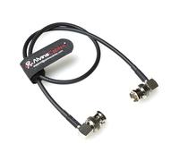 Alvin's Cables Cable 12G SDI Flexible, BNC macho a macho en ángulo recto para RED Komodo | Atomos Monitor Cable blindado de 75 ohmios para cámara de video 4K 50 cm | 19 pulg