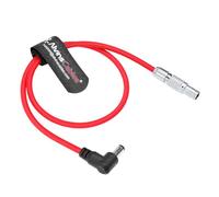 Alvin's Cables Cable de alimentación CC ultra suave de 2 pines para Teradek Bond, Blackmagic Pyxis, cámara Z CAM E2, para placa de batería Tilta de 45 cm | 17,7 pulgadas