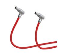 Alvin's Cables Cable de alimentación de ángulo recto de 2 pines a 2 pines para Teradek Bond Z CAM E2, para ARRI Alexa Ultra Soft 45 cm