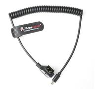 Alvin's Cables Cable de alimentación Dtap a USB-C para motor DJI Focus Pro, ultra suave D-tap a tipo C, potencia mejorada en espiral para motor de control de lente inalámbrico Tilta Nucleus Nano II