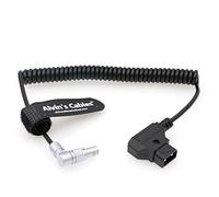 Alvin's Cables Cable de alimentación Giratorio de ángulo Recto de 2 Pines Macho a D-Tap para transmisor VAXIS 1000S