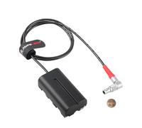 Alvin's Cables Cable de alimentación LBUS 4 pines a NP-F970 para ARRI Hi5 a monitor SmallHD, compatible con monitores Atomos Ninja V | Shinobi | Feelworld, batería simulada Sony NP-F550| F770 F970